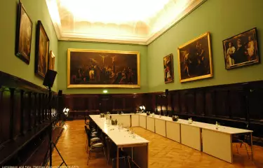 Gobelinsaal im Bode-Museum (Beispielbestuhlung)