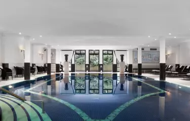 Pool at the Schlosshotel Berlin by Patrick Hellmann