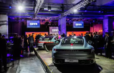 Porsche 911 Präsentation