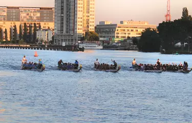 Wettkampf auf der Spree